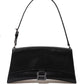 Elegant Black Mini Leather Shoulder Bag