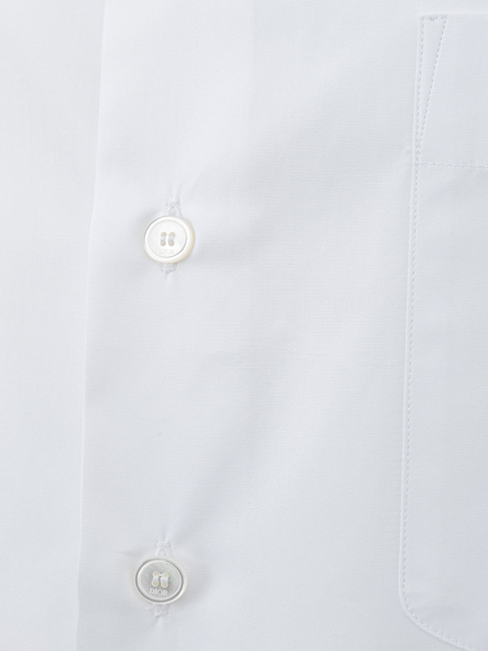 Elegant White Cotton Logo Shirt - Timeless Style