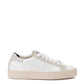 Elegant White Leather Sneakers