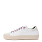 Elegant White Leather Sneakers for the Discerning