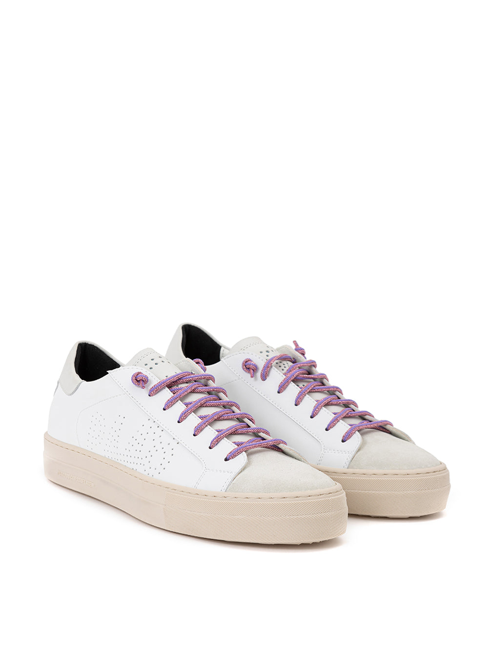 Elegant White Leather Sneakers for the Discerning