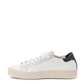 Sleek White Leather Sneakers