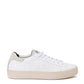 Elegant White Leather Sneakers