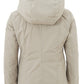 Elegant Beige Quilted Jacket for Women