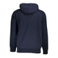 Classic Blue Fleece Hooded Sweatshirt