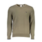 Eco-Conscious Green Crew Neck Sweater