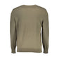 Eco-Conscious Green Crew Neck Sweater