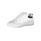 Sleek White Sneakers with Contrast Accents