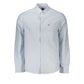 Elegant Light Blue Regular Fit Shirt