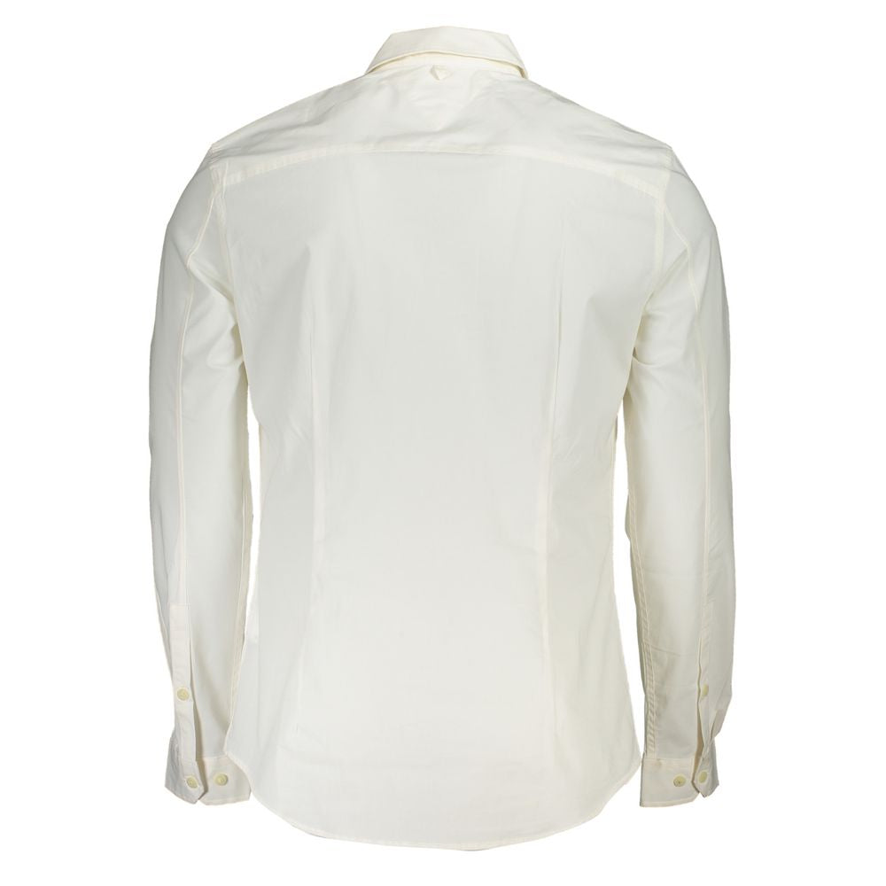 Slim Fit Italian Collar Chic Shirt