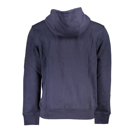 Classic Blue Hooded Sweatshirt