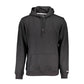 Sleek Hooded Fleece Sweatshirt in Black