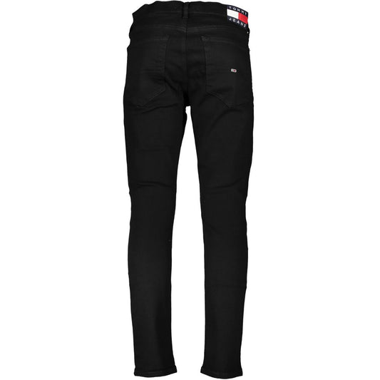 Sleek Scanton Stretch Jeans in Timeless Black