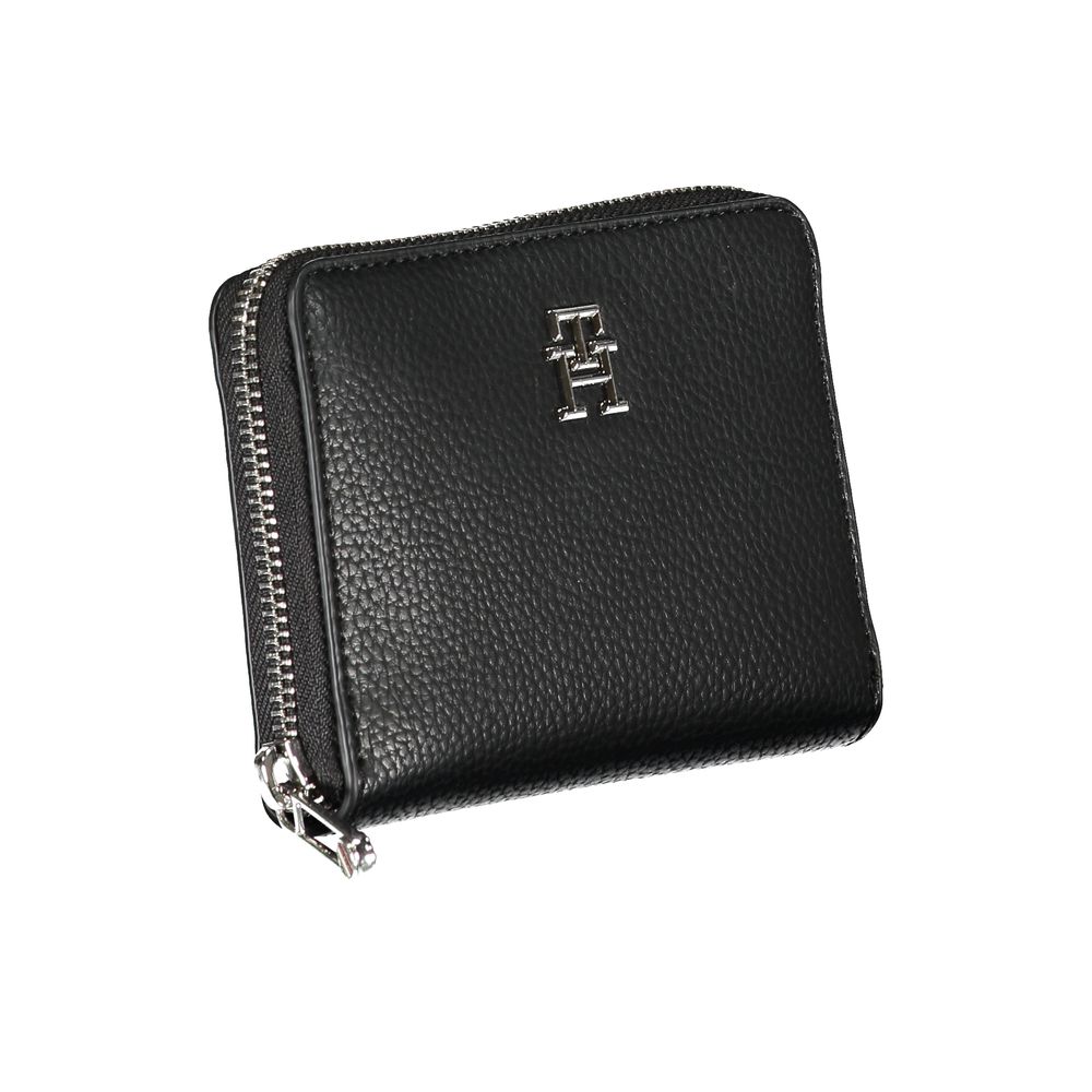 Elegant Black Polyethylene Wallet