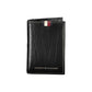 Elegant Leather Card Holder with Contrast Detailing