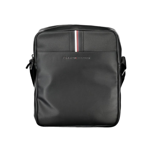 Elegant Black Shoulder Bag for Men