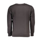 Classic Crew Neck Fleece Sweatshirt In Gray