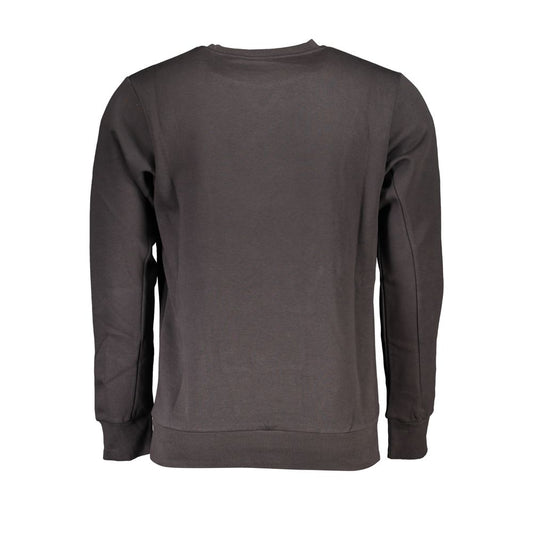 Classic Crew Neck Fleece Sweatshirt In Gray