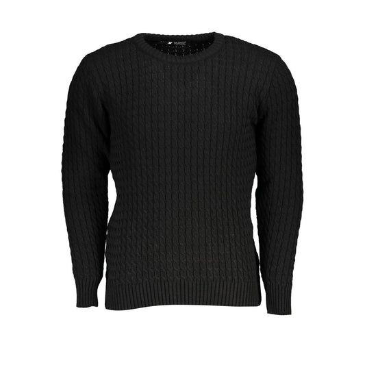 Twisted Crew Neck Classic Sweater