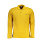 Classic Yellow Cotton Polo with Embroidery