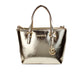 Jet Set Pale Gold Metallic XS Carryall Top Zip Tote Bag Purse