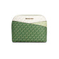 Jet Set Fern Green Medium Signature PVC X Dome Crossbody Bag