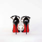 Elegant Heeled Black Sandals