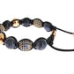 Elegant Blue Coral & Gold Plated Bracelet