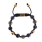 Elegant Blue Coral & Gold Plated Bracelet
