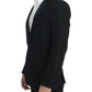 Black wool MARTINI slim blazer