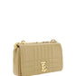 Elegant Quilted Lamb Leather Shoulder Bag