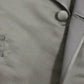 Elegant Black Silk Slim Fit Blazer
