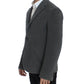 Elegant Gray Manchester Blazer Jacket