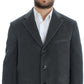 Elegant Gray Manchester Blazer Jacket