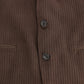 Elegant Brown Manchester Blazer Jacket