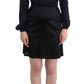 Black Longsleeved Wiggle Pencil Dress
