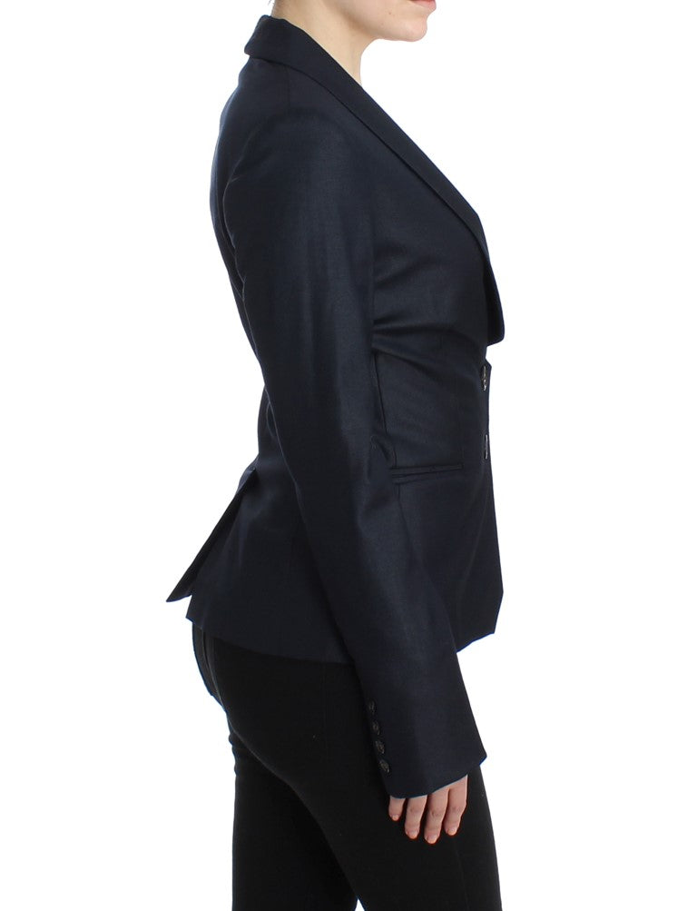 Black Suit Lapel Collar Blazer Jacket