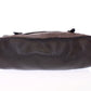 Woven Leather Messenger Shoulder Bag