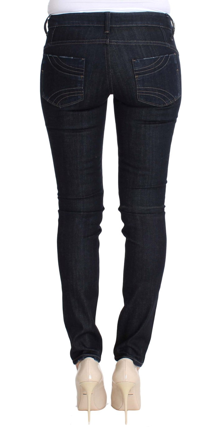 Chic Slim Fit Skinny Blue Jeans