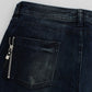Chic Slim Fit Skinny Blue Jeans