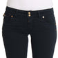 Elegant Slim Fit Blue Jeans