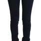 Elegant Slim Fit Blue Jeans