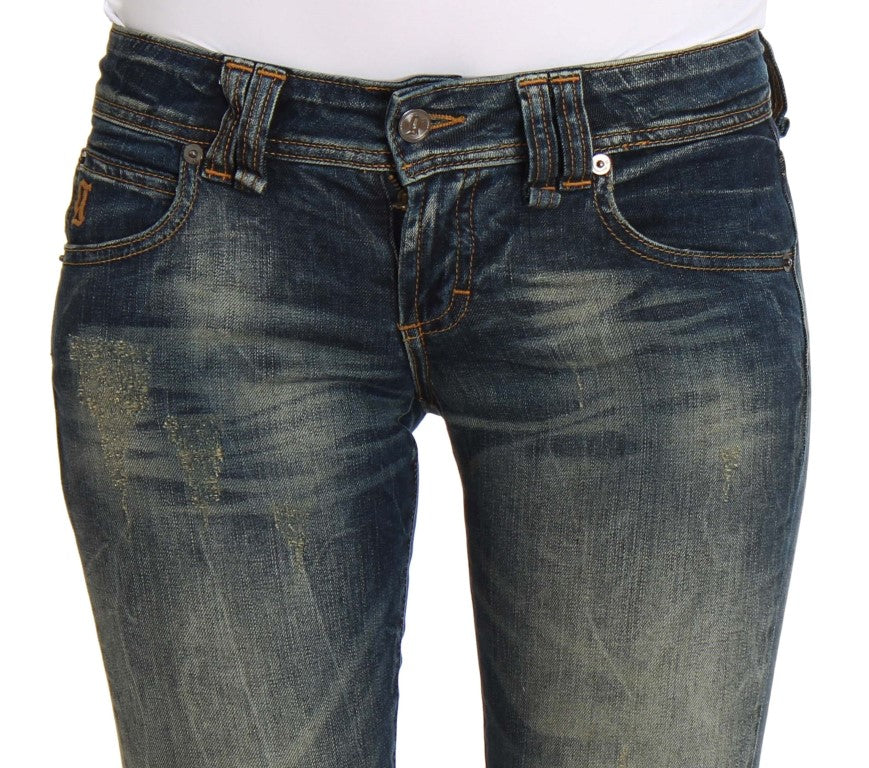 Chic Slim Fit Blue Wash Jeans