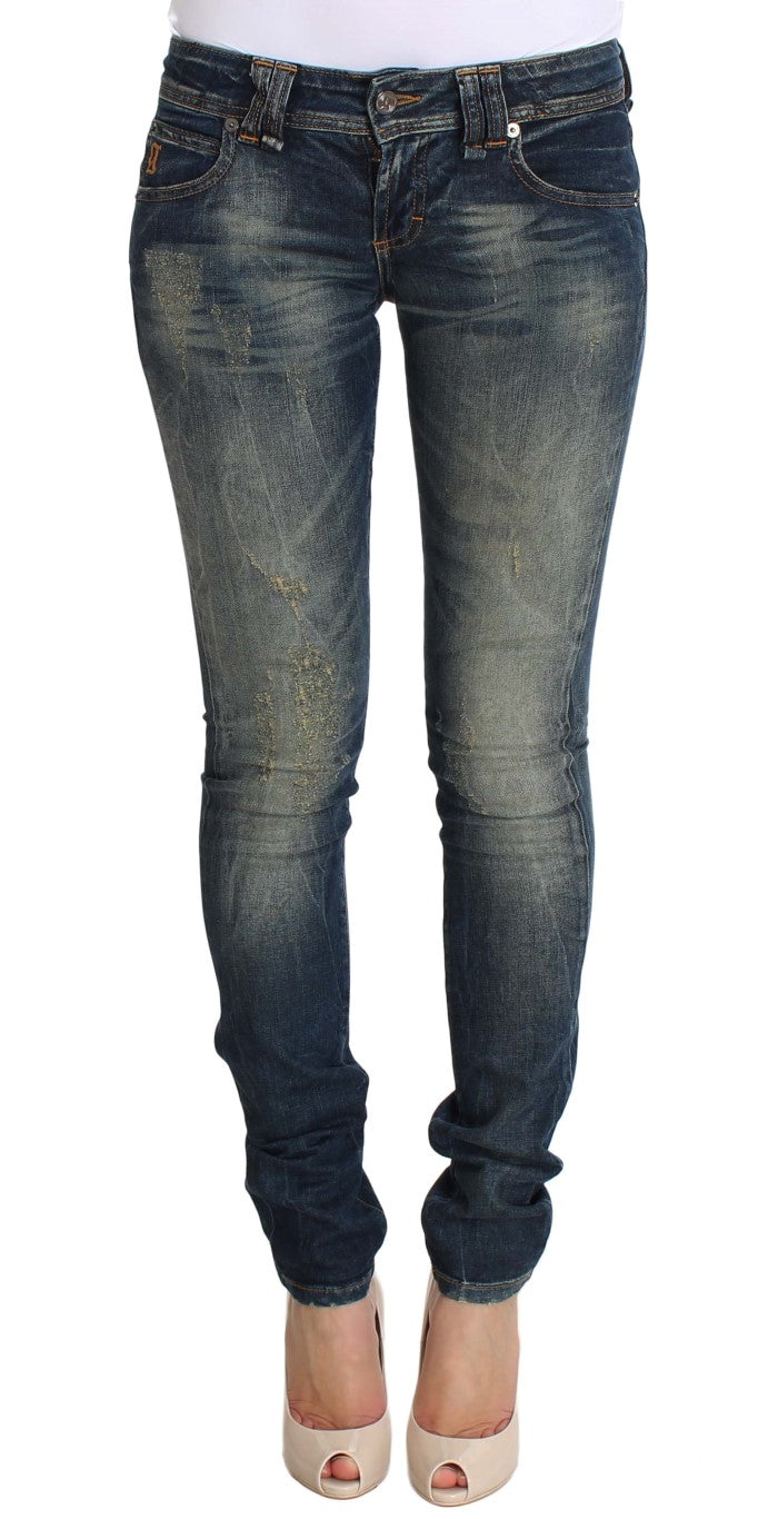 Chic Slim Fit Blue Wash Jeans