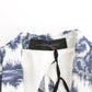Elegant Two-Tone Blue Short Blazer