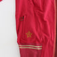 Elegant Pink Zip Cardigan with Logo Detailing
