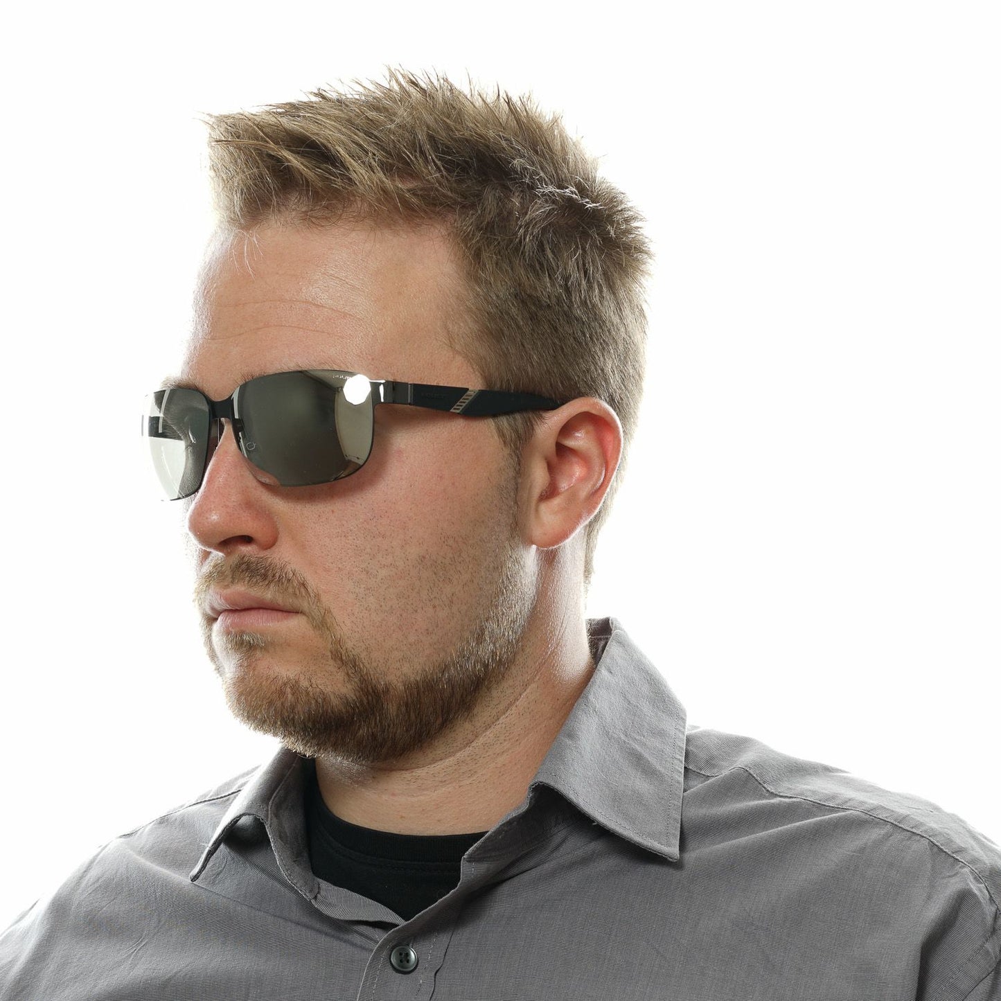 Gray Men Sunglasses