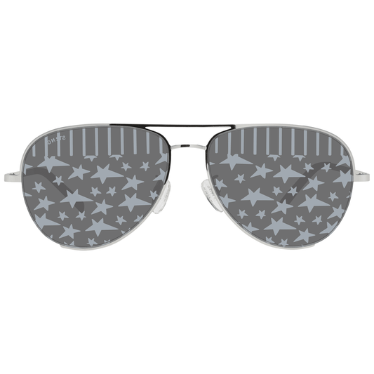 Silver Unisex Sunglasses