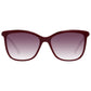 Burgundy Women Sunglasses
