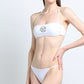 Crystal Logo Bandeau Bikini